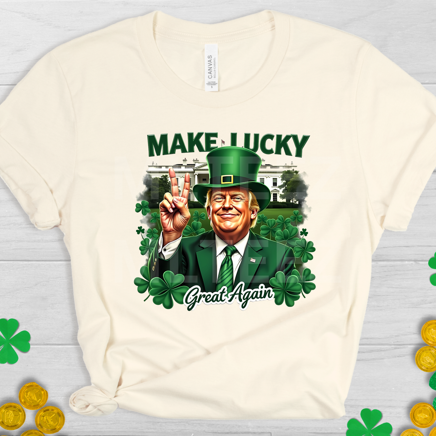 Make Lucky Great Again (1) DTF Direct To Film