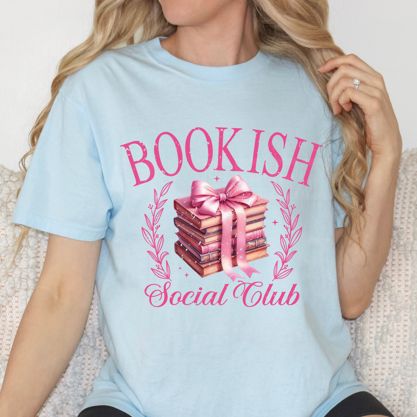 Bookish Social Club (Distressed) (1) DTF Direct To Film