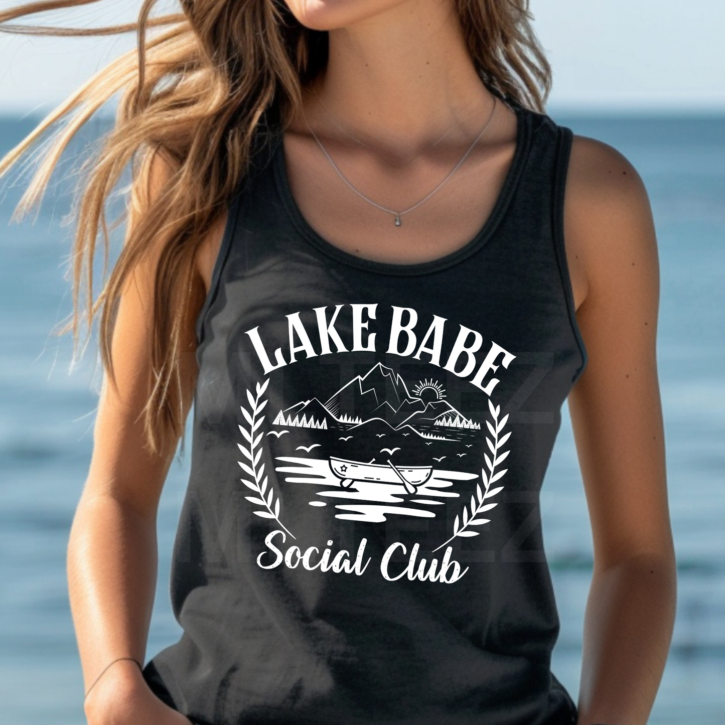 Lake Babe Social Club (2) DTF Direct To Film