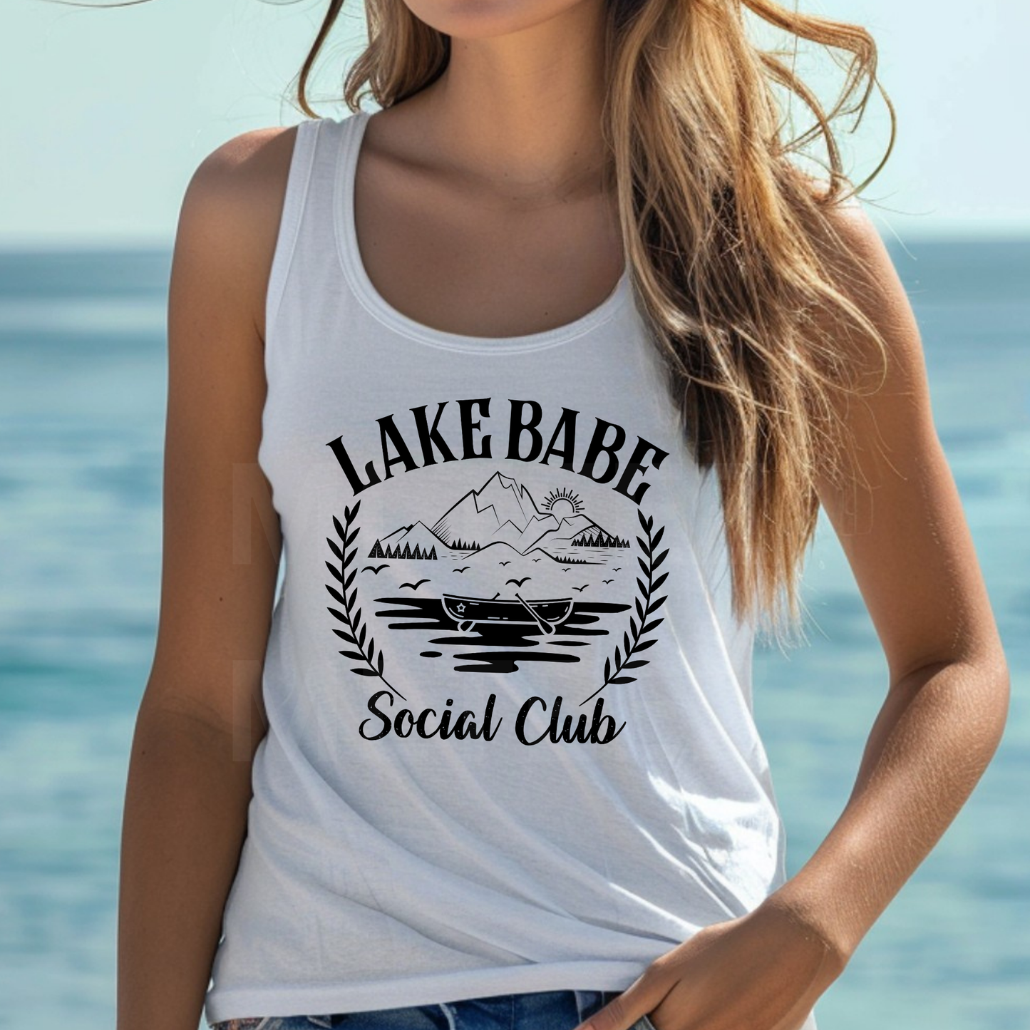 Lake Babe Social Club (3) DTF Direct To Film