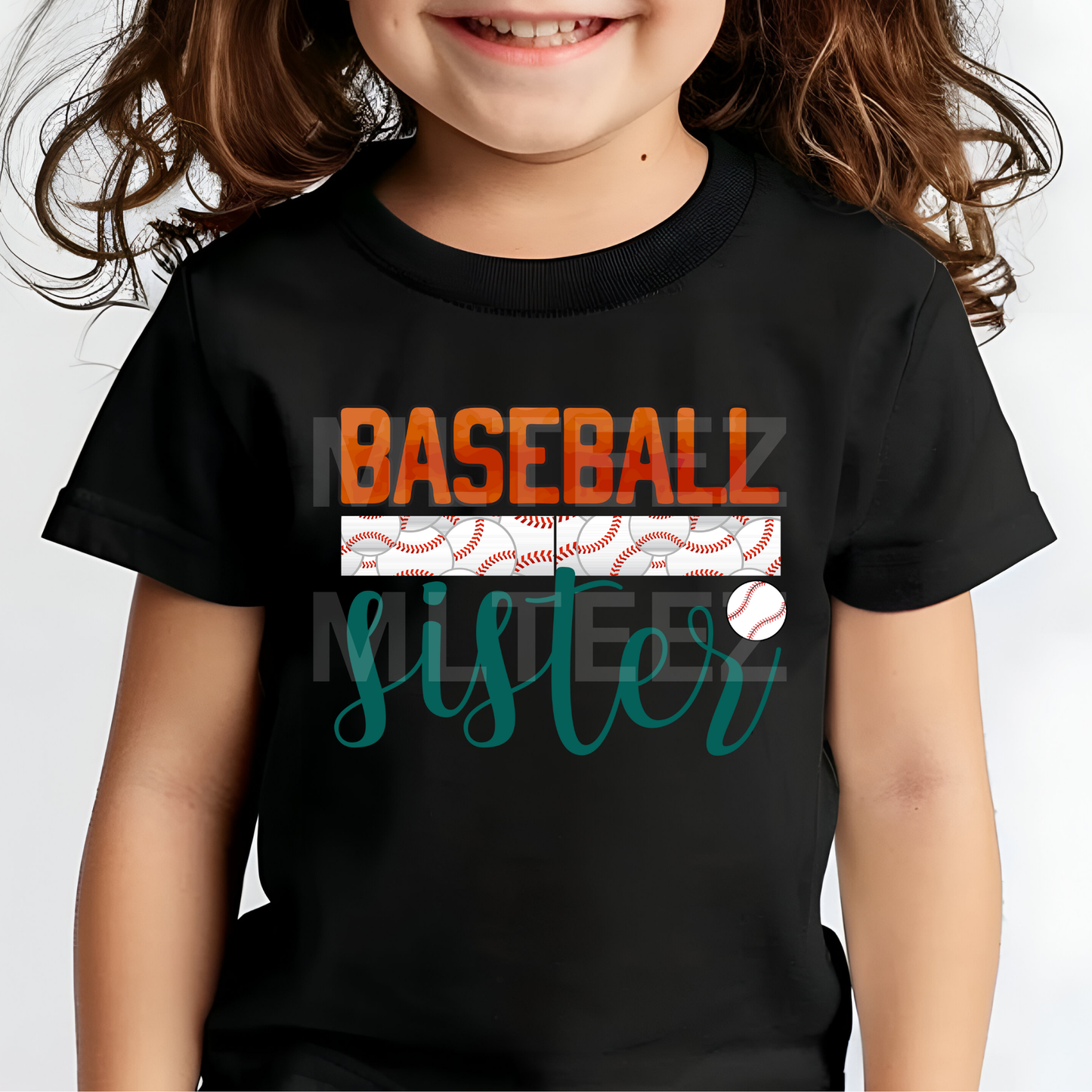 Baseball Sister (2) DTF Direct To Film