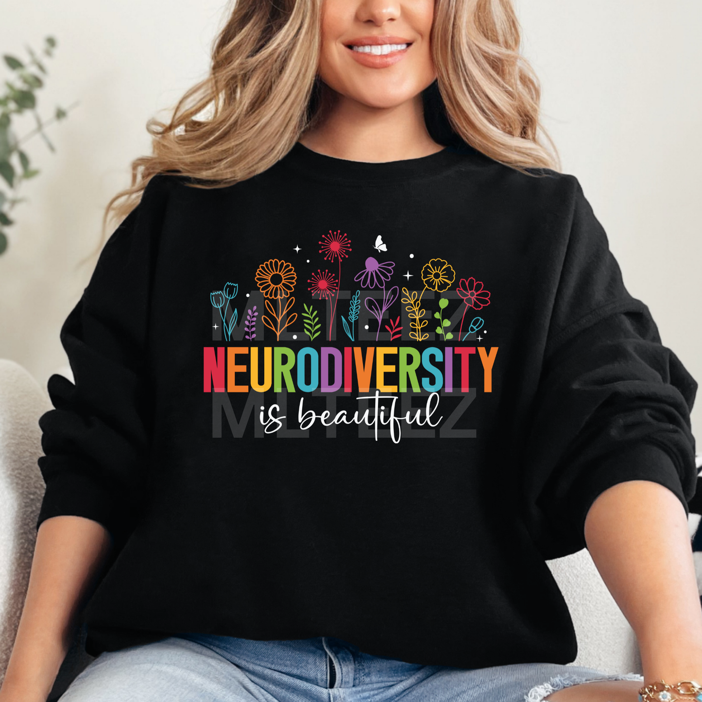 Neurodiversity Is Beautiful (Autism) (1) DTF Direct To Film