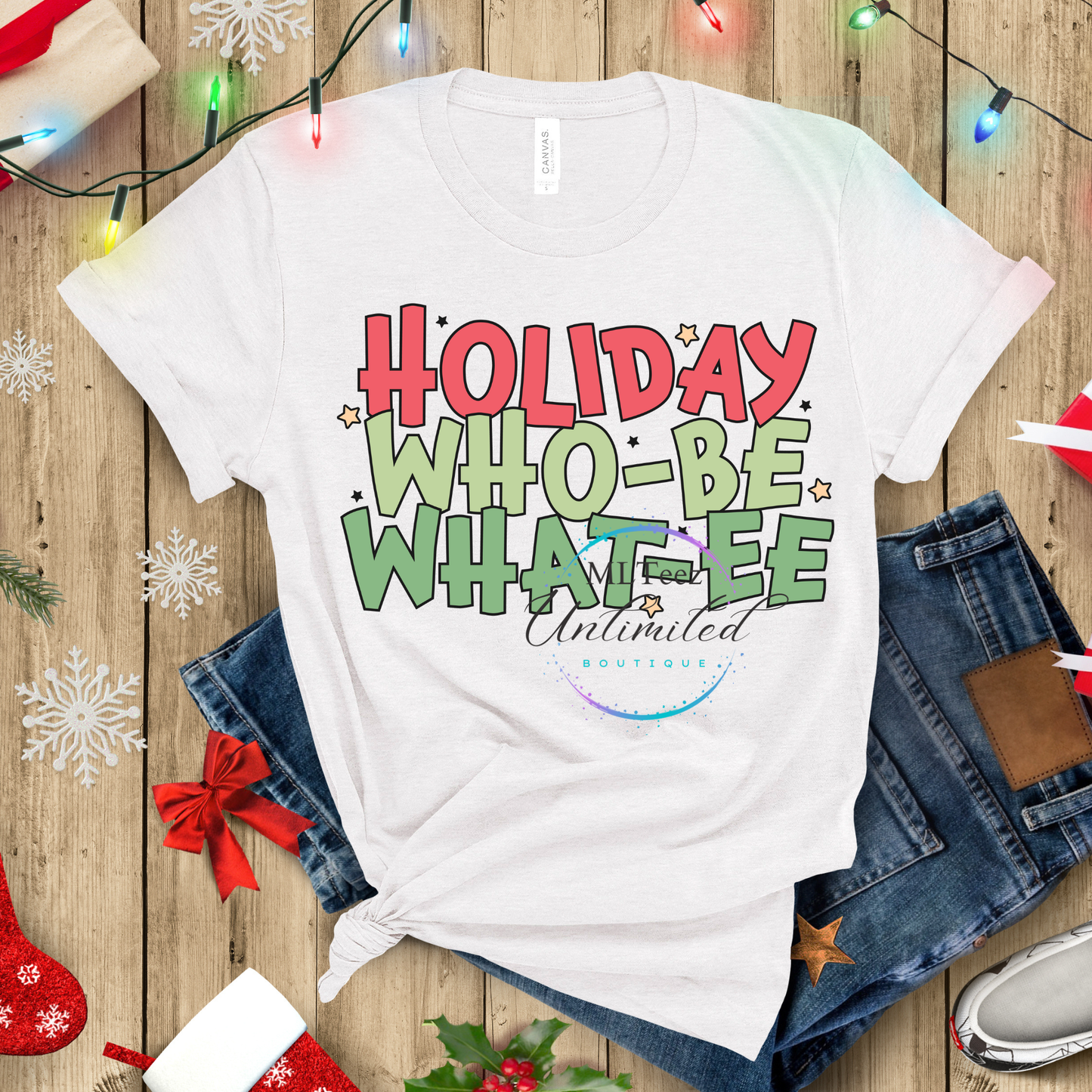 HOLIDAY WHO-BE WHAT-EE (1) DTF Direct To Film