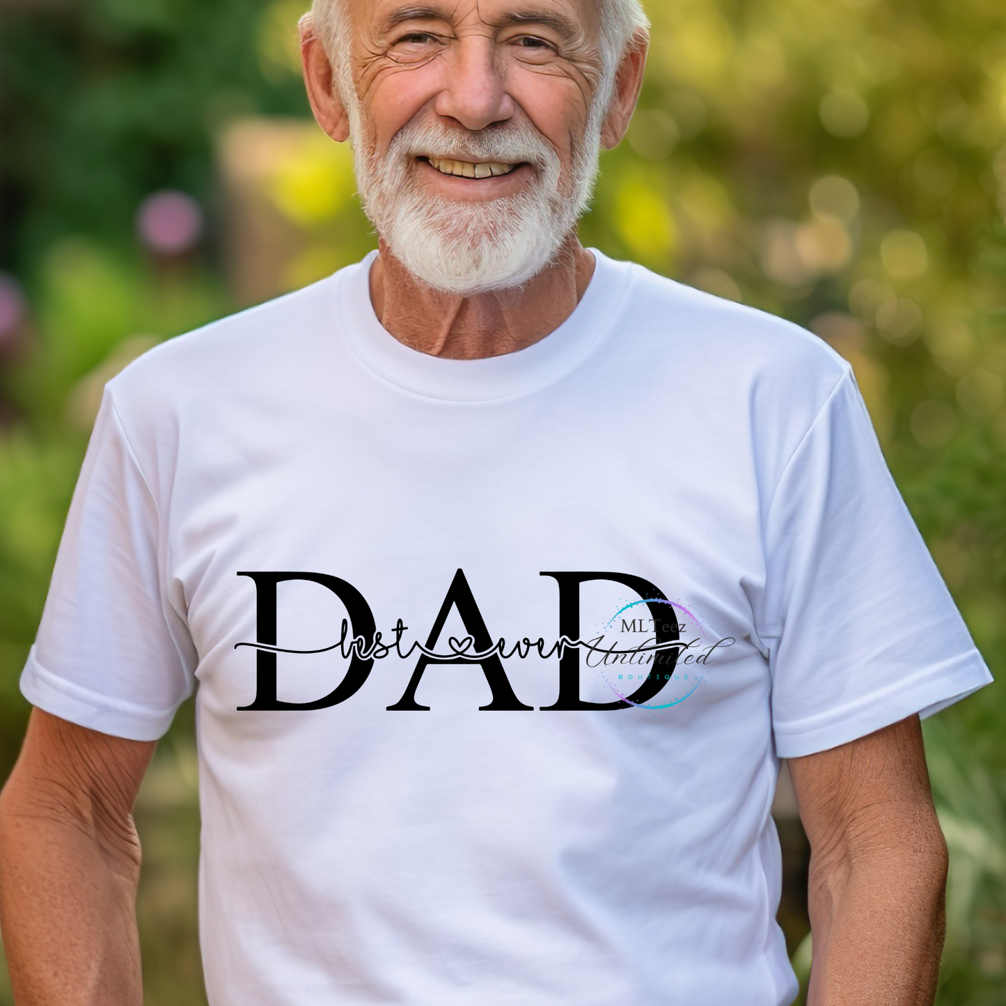Best Dad Ever (Cursive) DTF Direct To Film
