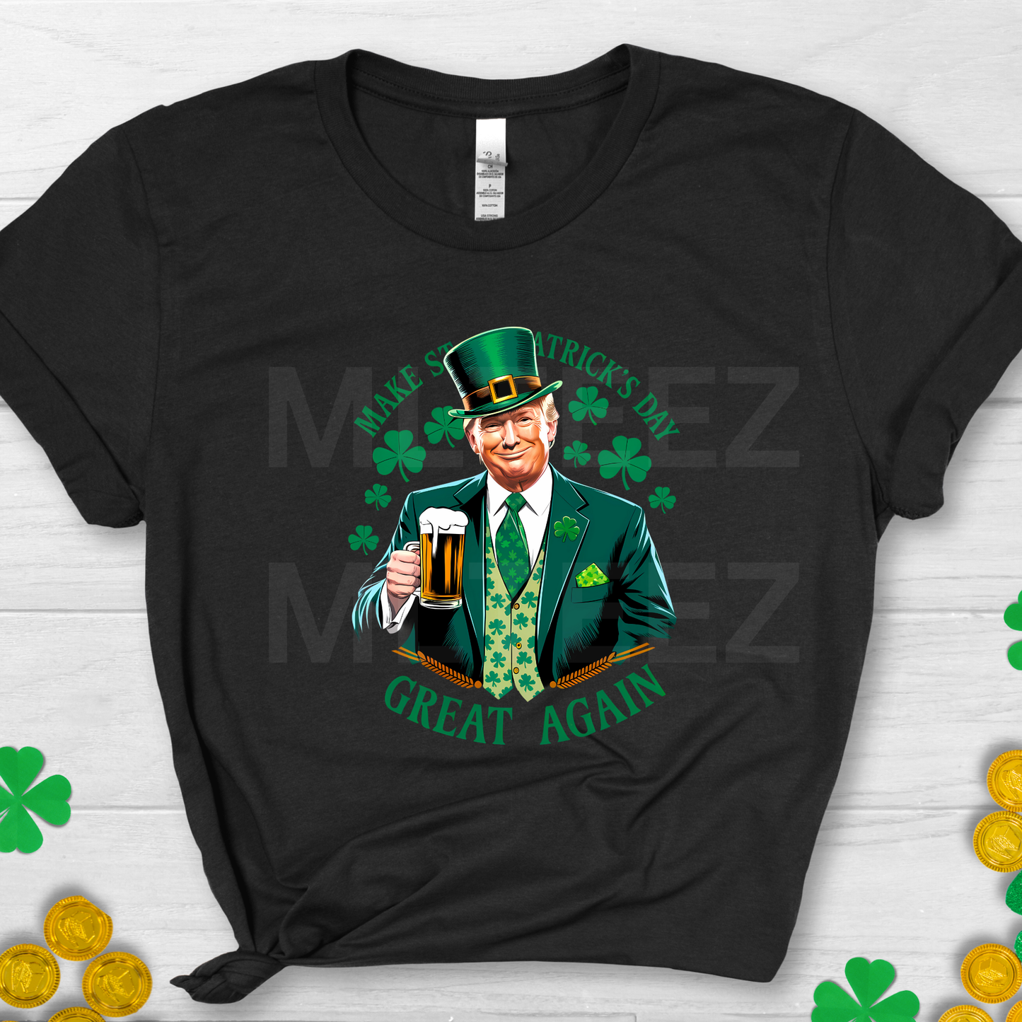 Make St. Patrick's Day Great Again (1) DTF Direct To Film