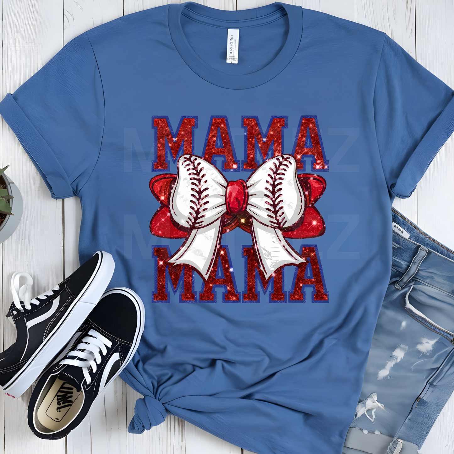 Mama (Baseball) (9) DTF Direct To Film