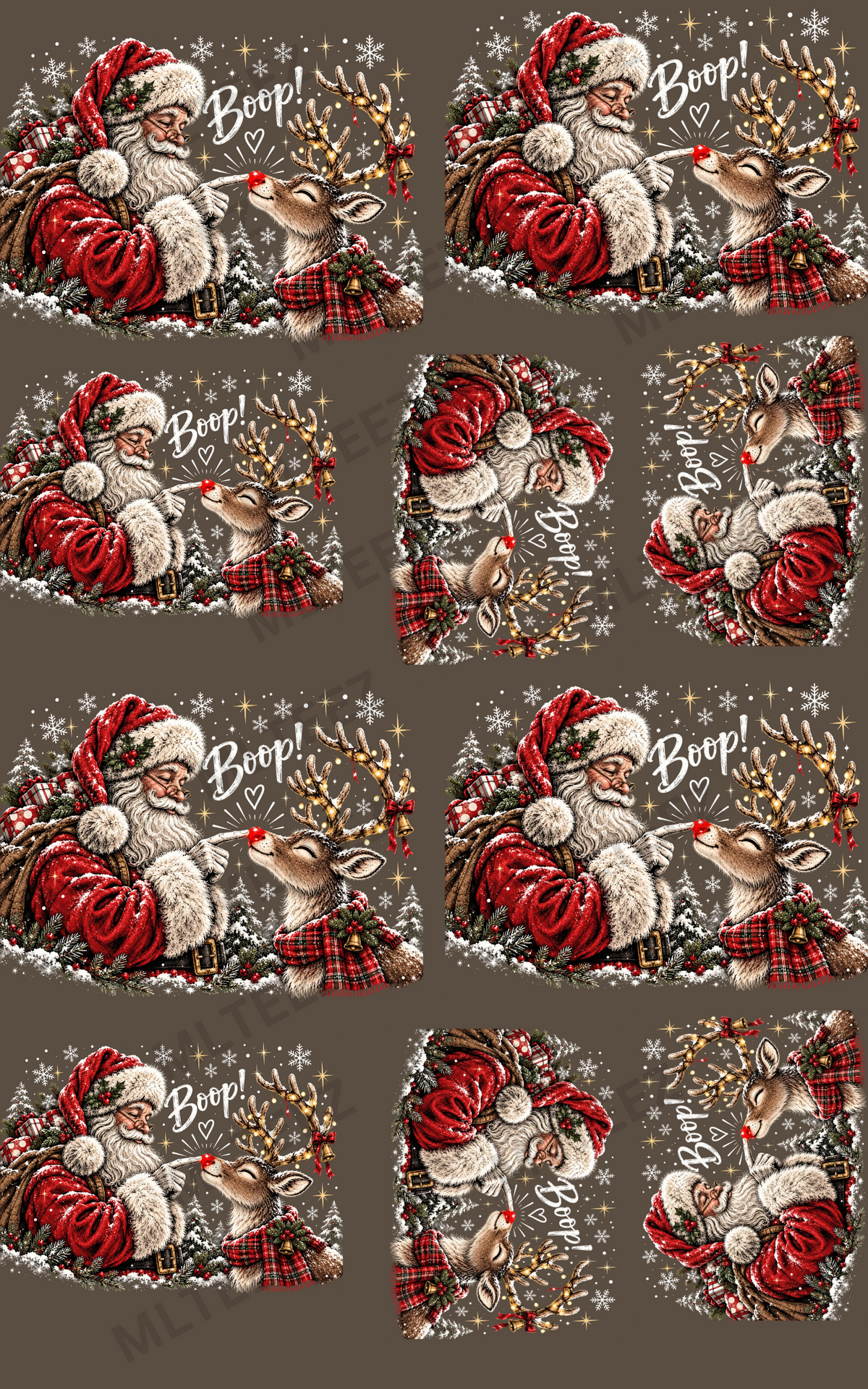 BOOP (ADULT & YOUTH) (2) PREMADE GANGSHEET - 22X36 DTF TRANSFERS - DIRECT TO FILM