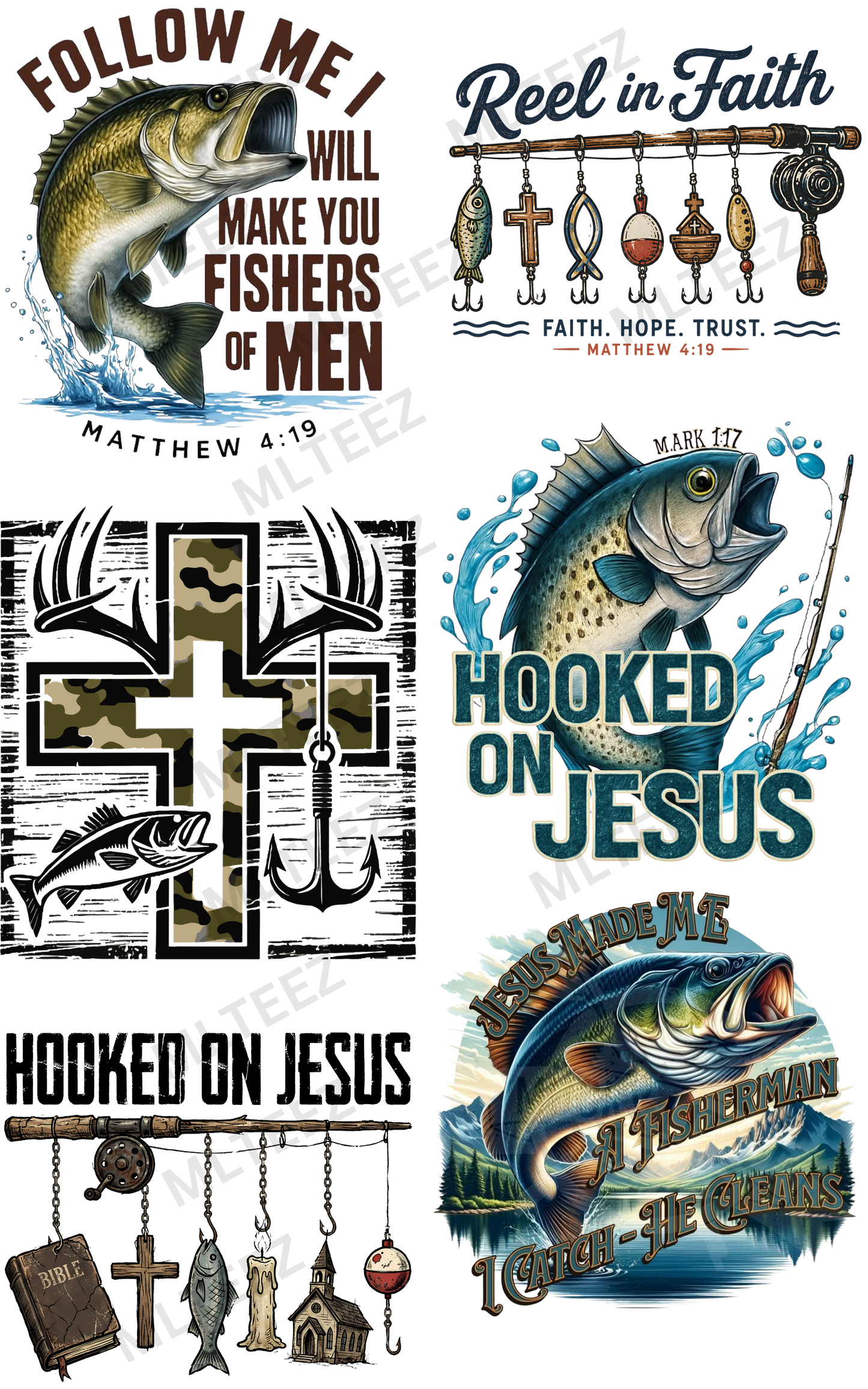 FOLLOW ME (1) PREMADE GANGSHEET - 22X36 DTF TRANSFERS - DIRECT TO FILM