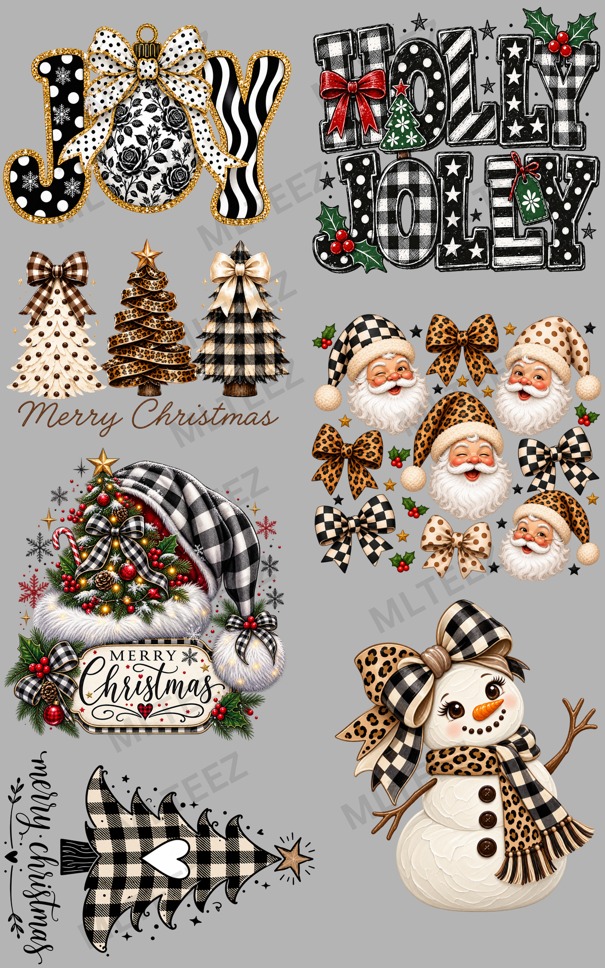 JOY (2) PREMADE GANGSHEET - 22X36 DTF TRANSFERS - DIRECT TO FILM