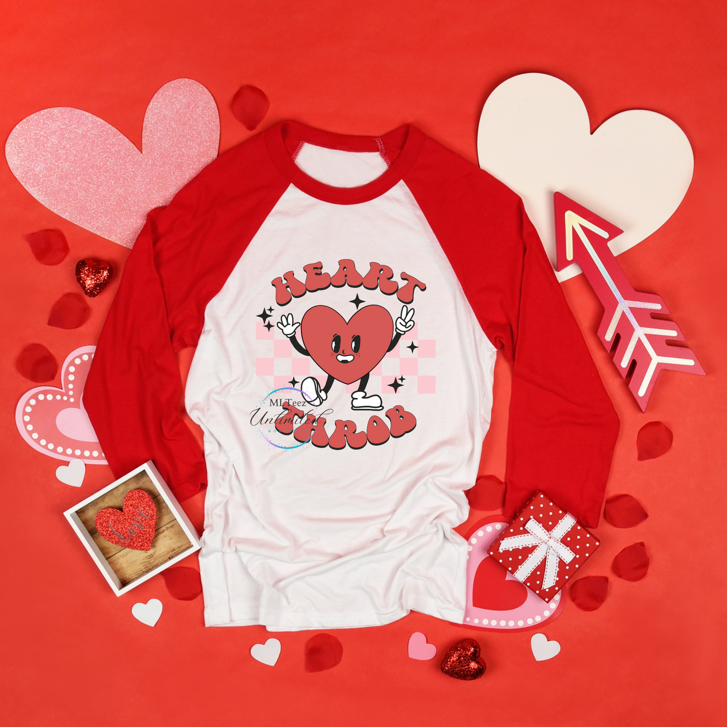 Heart Throb (Peace Sign) DTF Direct To Film