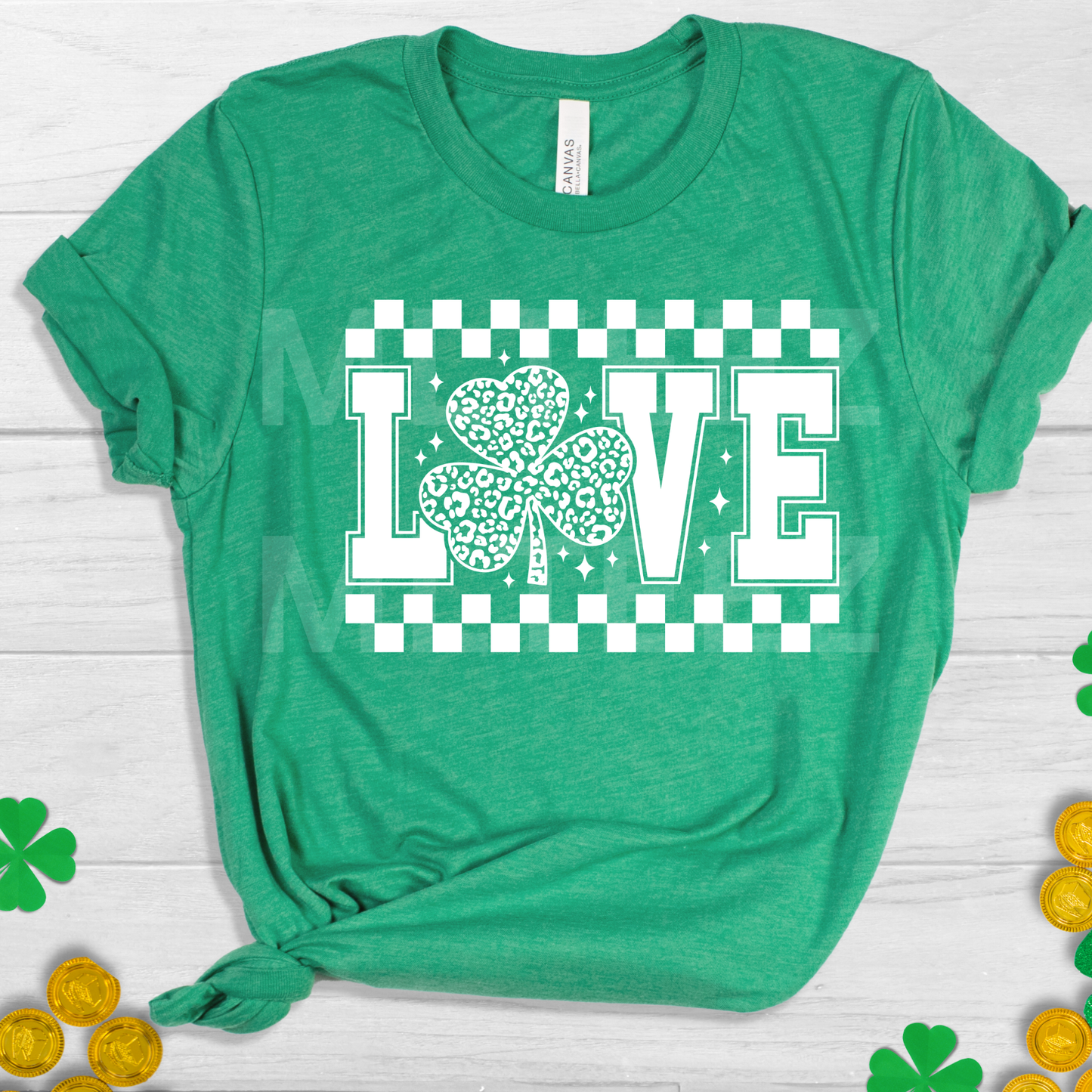 Love (St. Patrick's Day) (2) DTF Direct To Film
