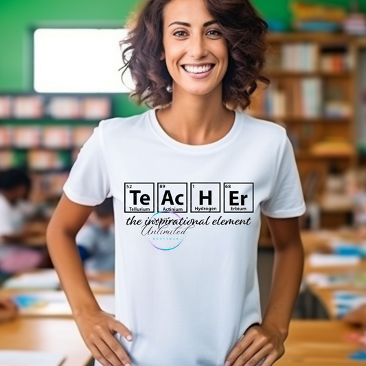 Teacher The Inspirational Element DTF Direct To Film