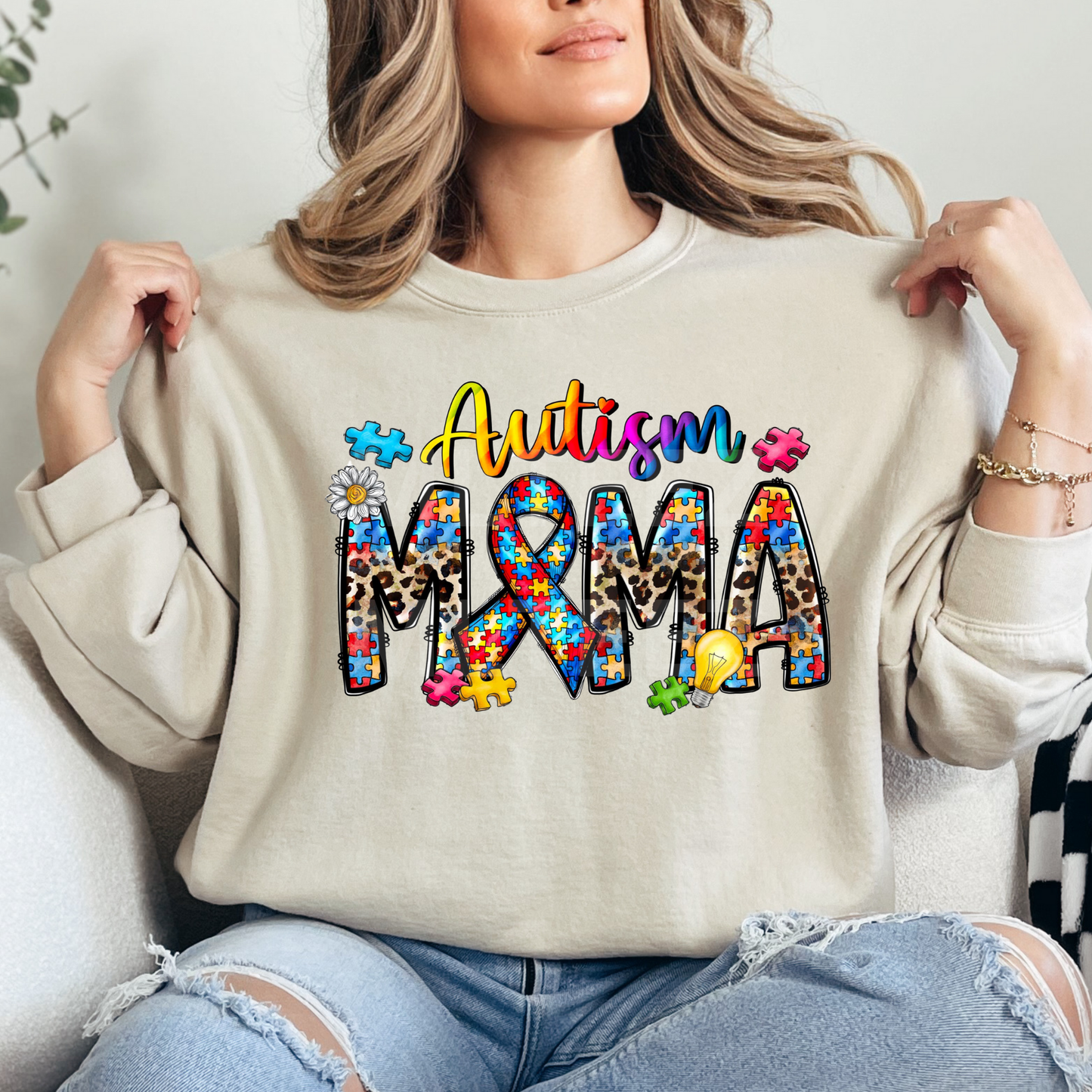 Autism Mama (1) DTF Direct To Film