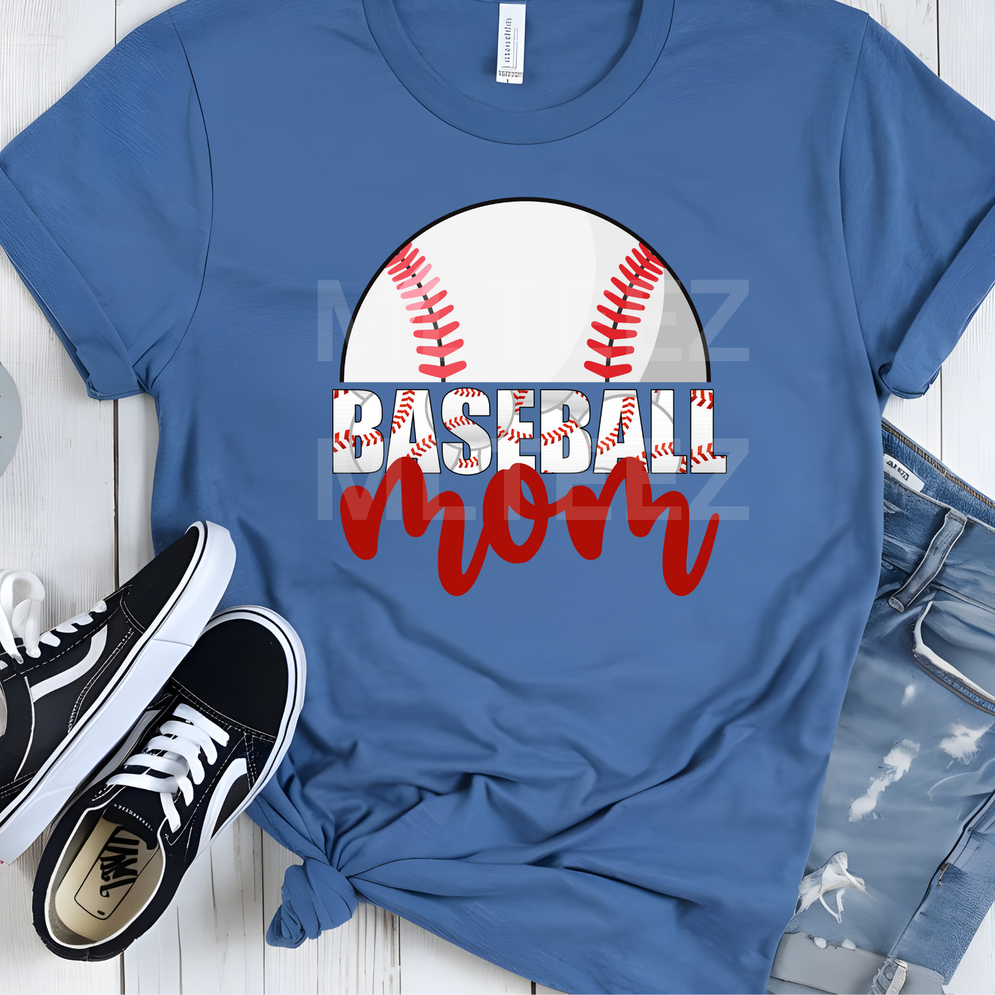 Baseball Mom (27) DTF Direct To Film
