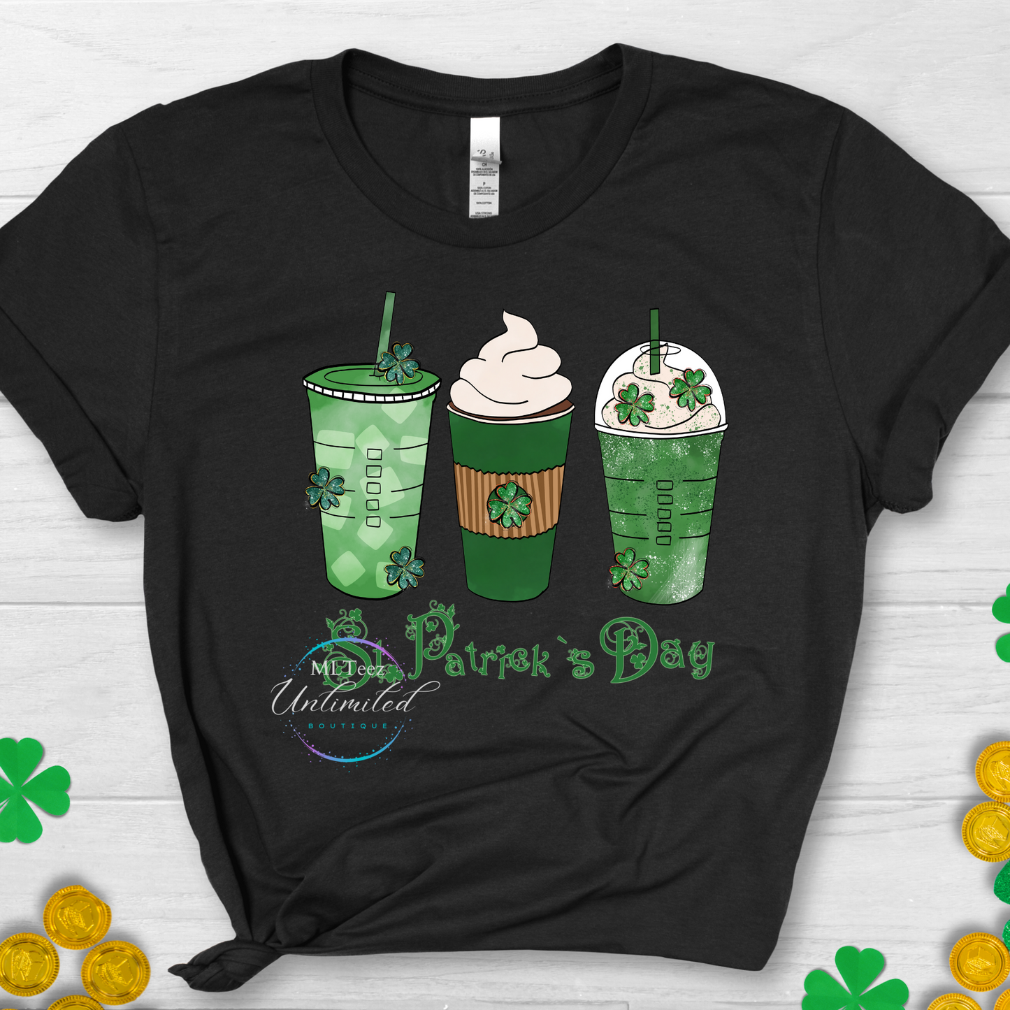 St. Patrick's Day Coffee DTF Direct To Film