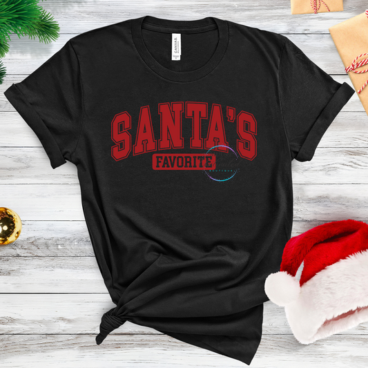 Santa's Favorite (Red) DTF Direct To Film