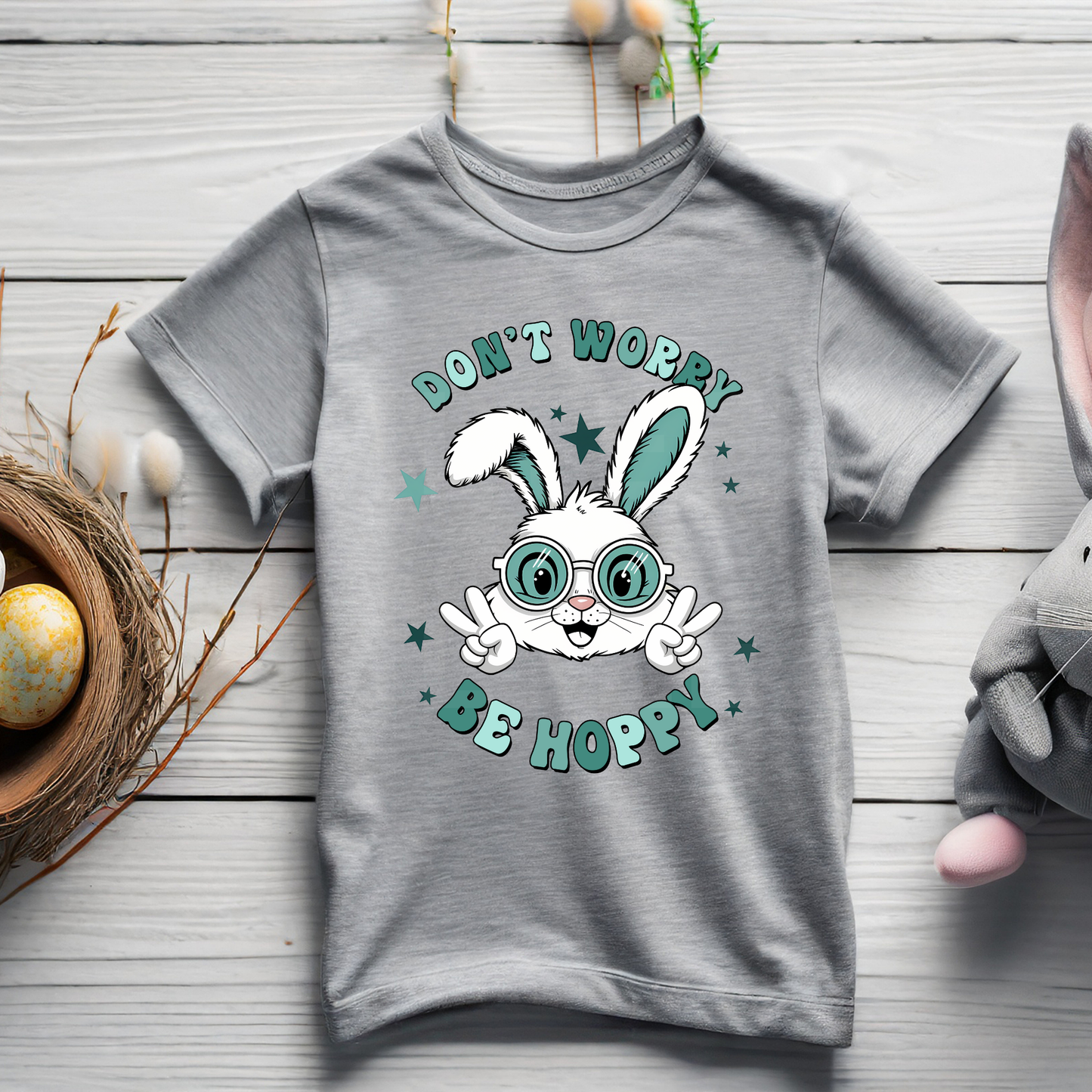 Don't Worry Be Hoppy DTF Direct To Film