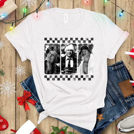 Black & White Christmas Movies (4) DTF Direct to Film