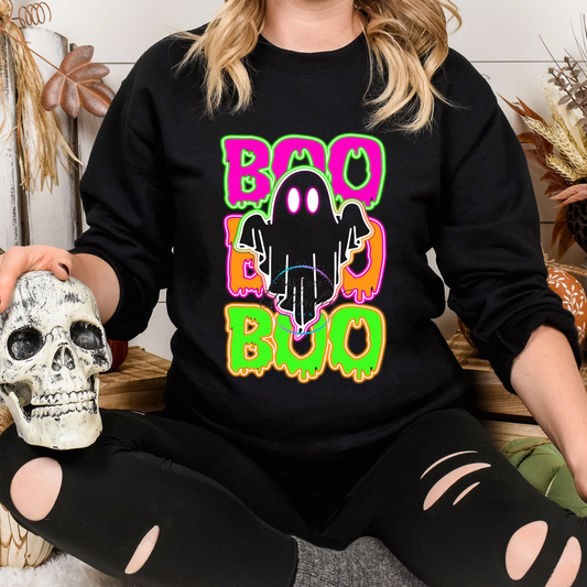 BOO (Neon Ghost) DTF Direct To Film