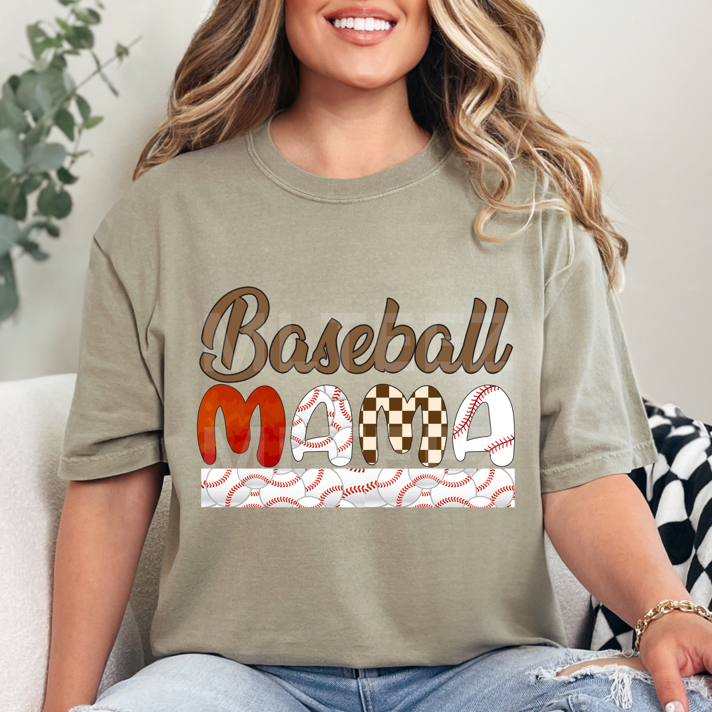 Baseball Mama (14) DTF Direct To Film