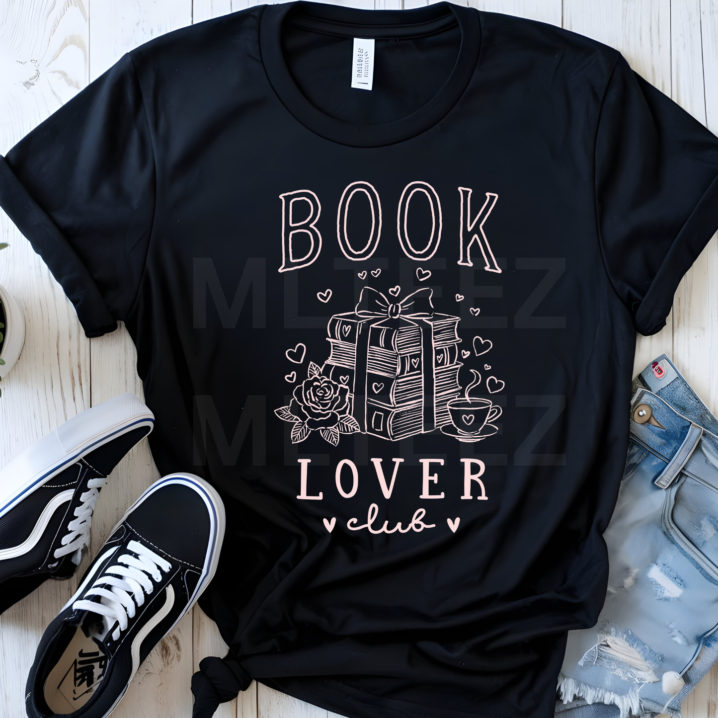 Book Lover Club (1) DTF Direct To Film