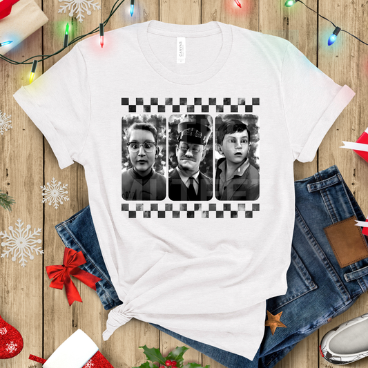 Black & White Christmas Movies (5) DTF Direct to Film