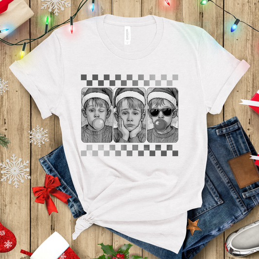 Black & White Christmas Movies (6) DTF Direct to Film