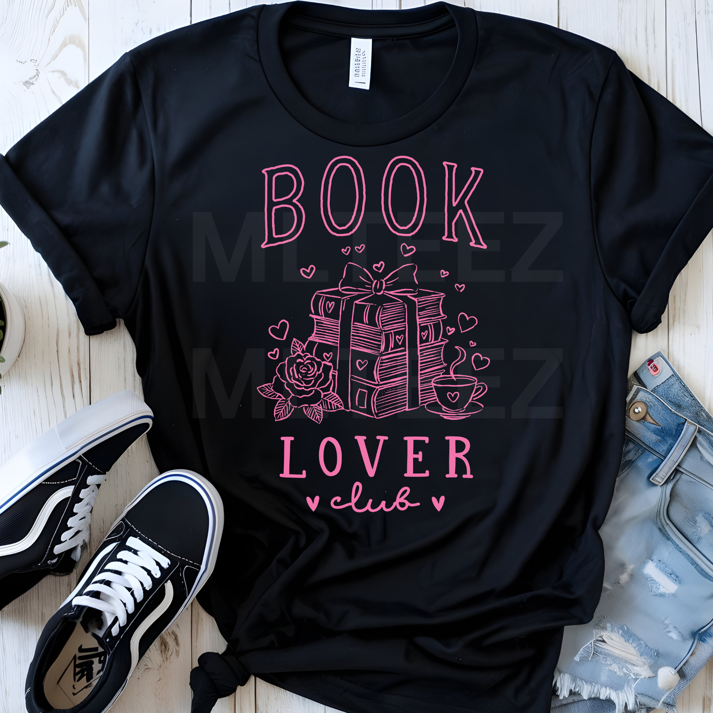 Book Lover Club (2) DTF Direct To Film