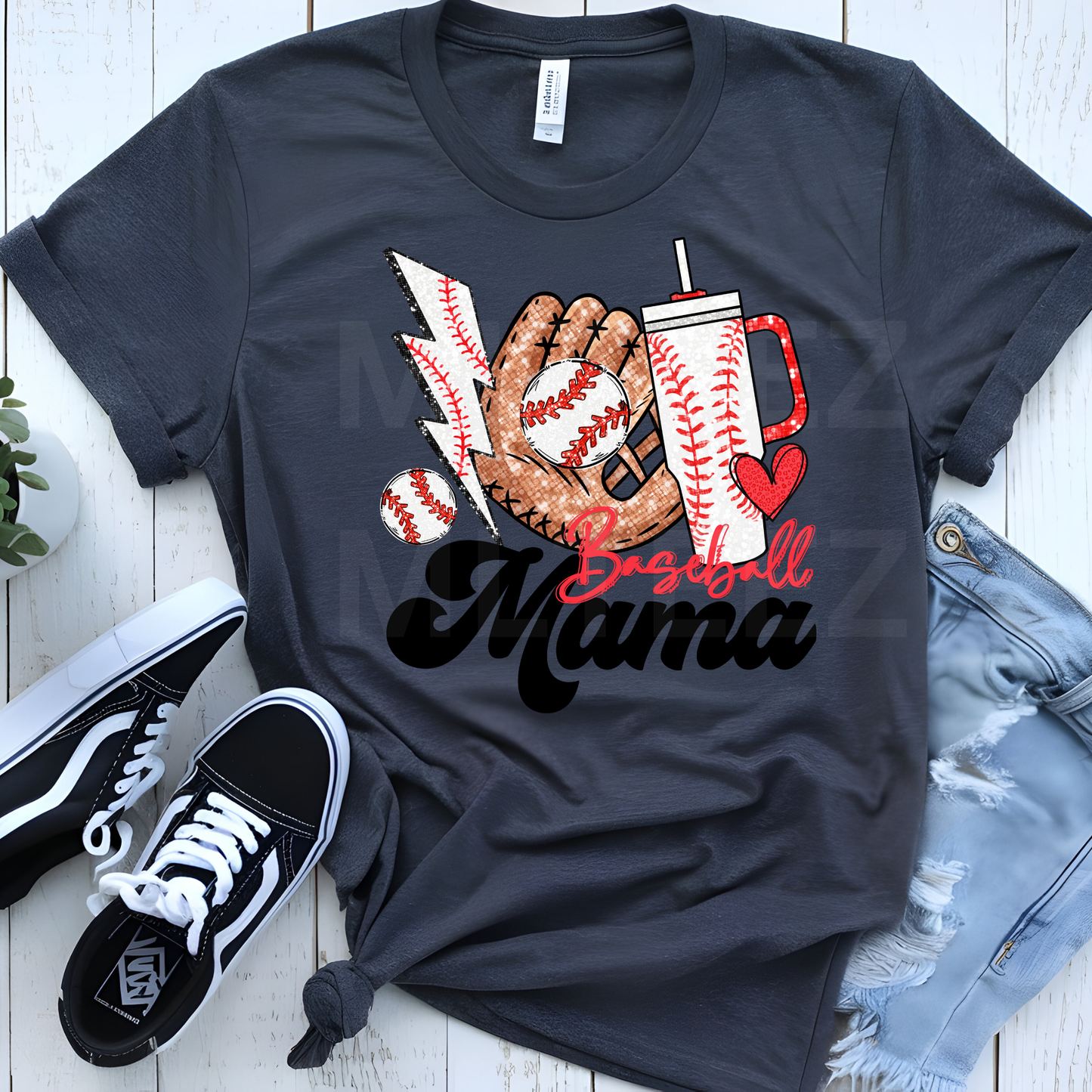 Baseball Mama (7) DTF Direct To Film