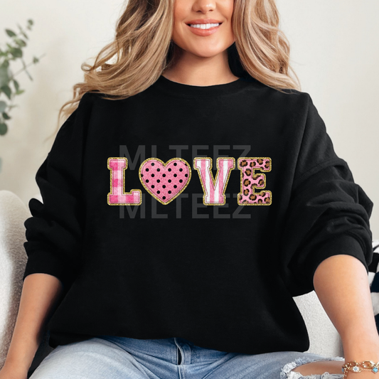 Love (Valentine's Day) (57) DTF Direct to Film