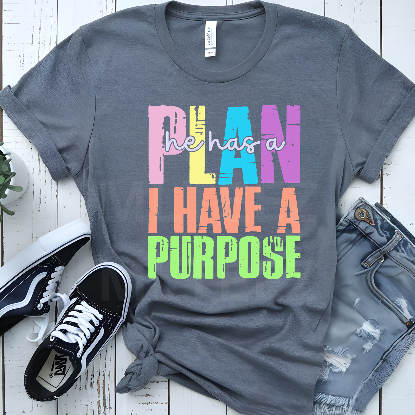 He Has A Plan I Have A Purpose (1) DTF Direct to Film