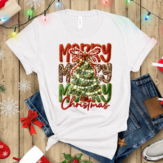 Merry Christmas (40) DTF Direct to Film