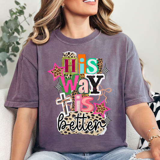 His Way Is Better (3) DTF Direct to Film