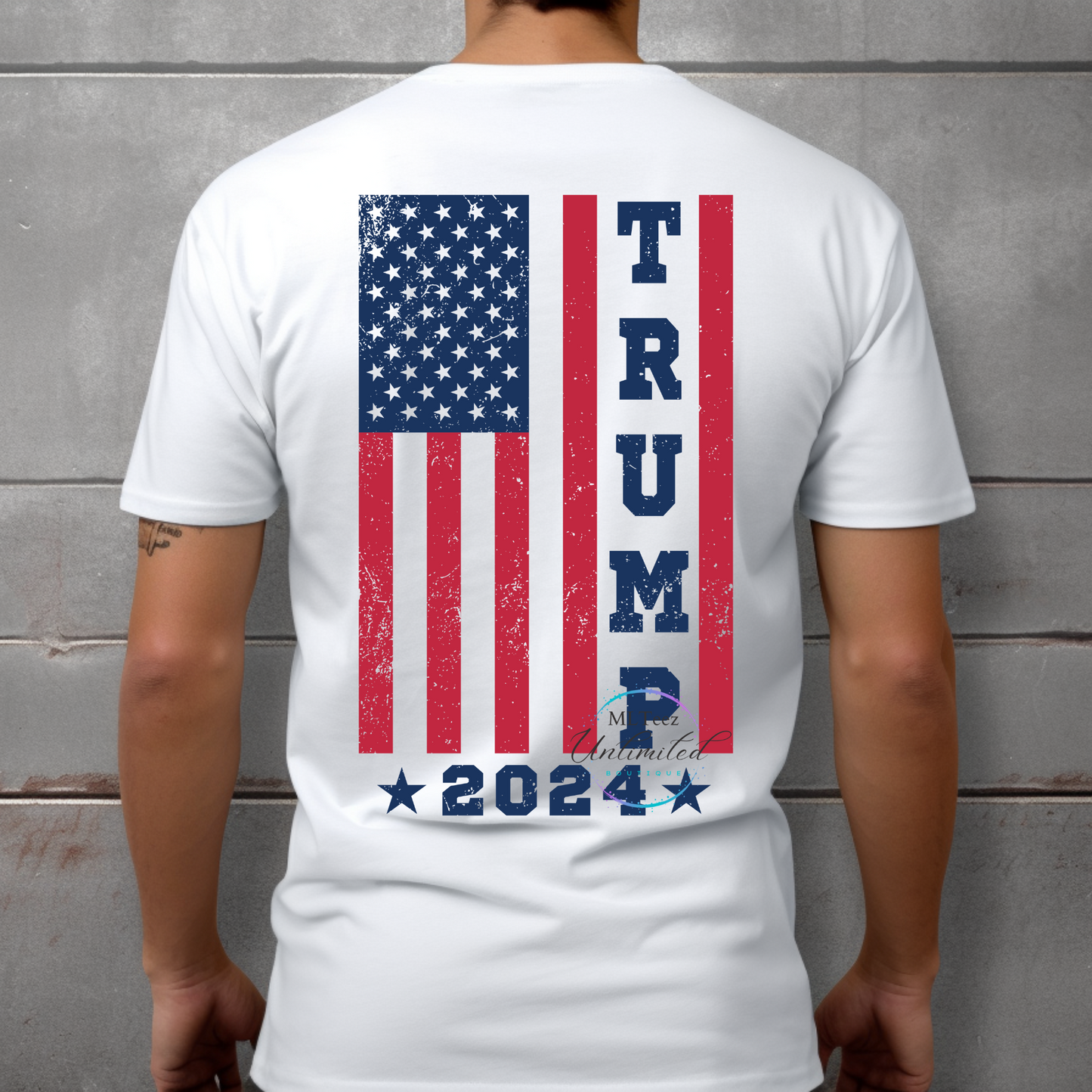 TRUMP 2024 (Flag) DTF Direct To Film