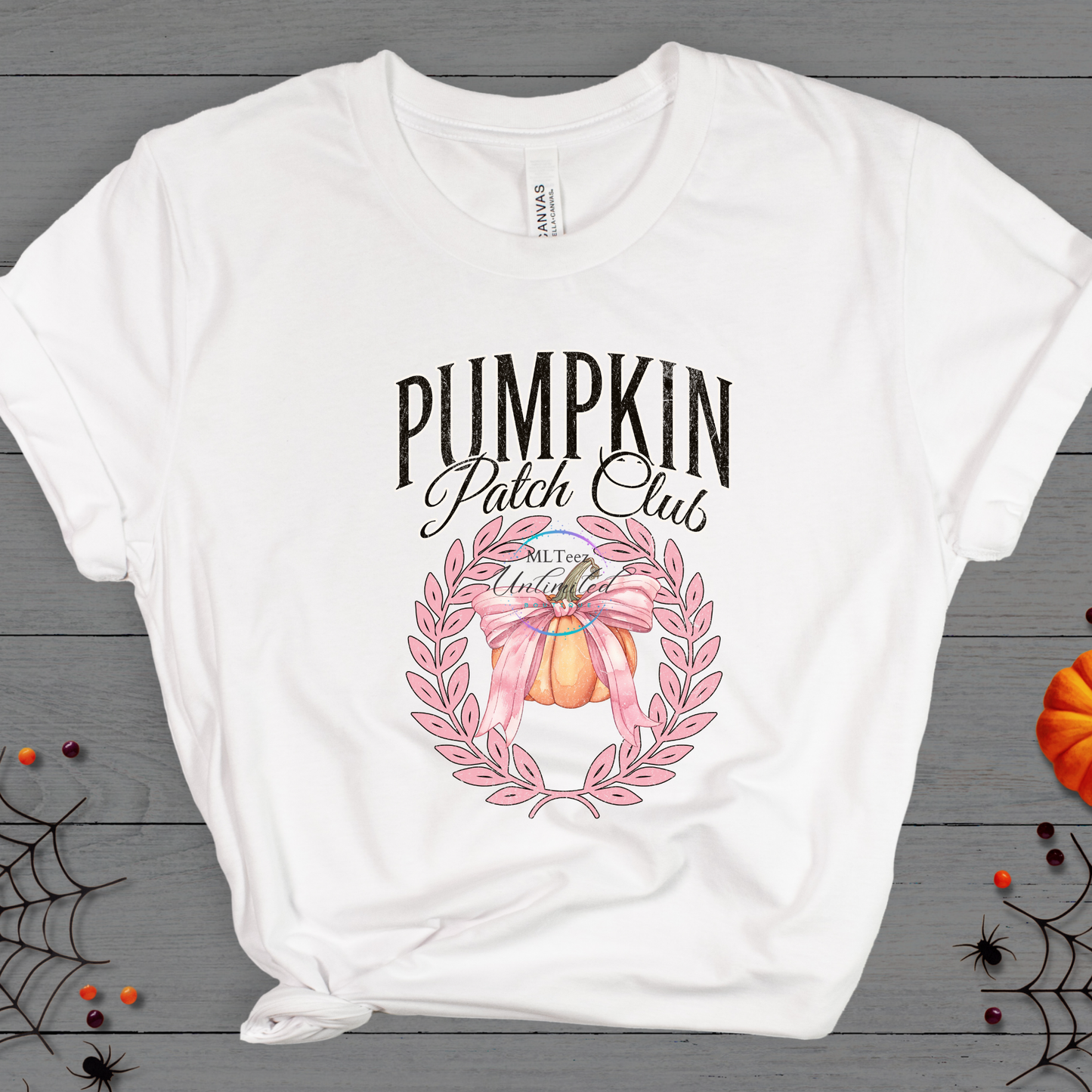 Pumpkin Patch Club (Pink Bow Pumpkin) DTF Direct To Film