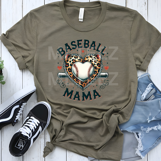 Baseball Mama (26) DTF Direct To Film