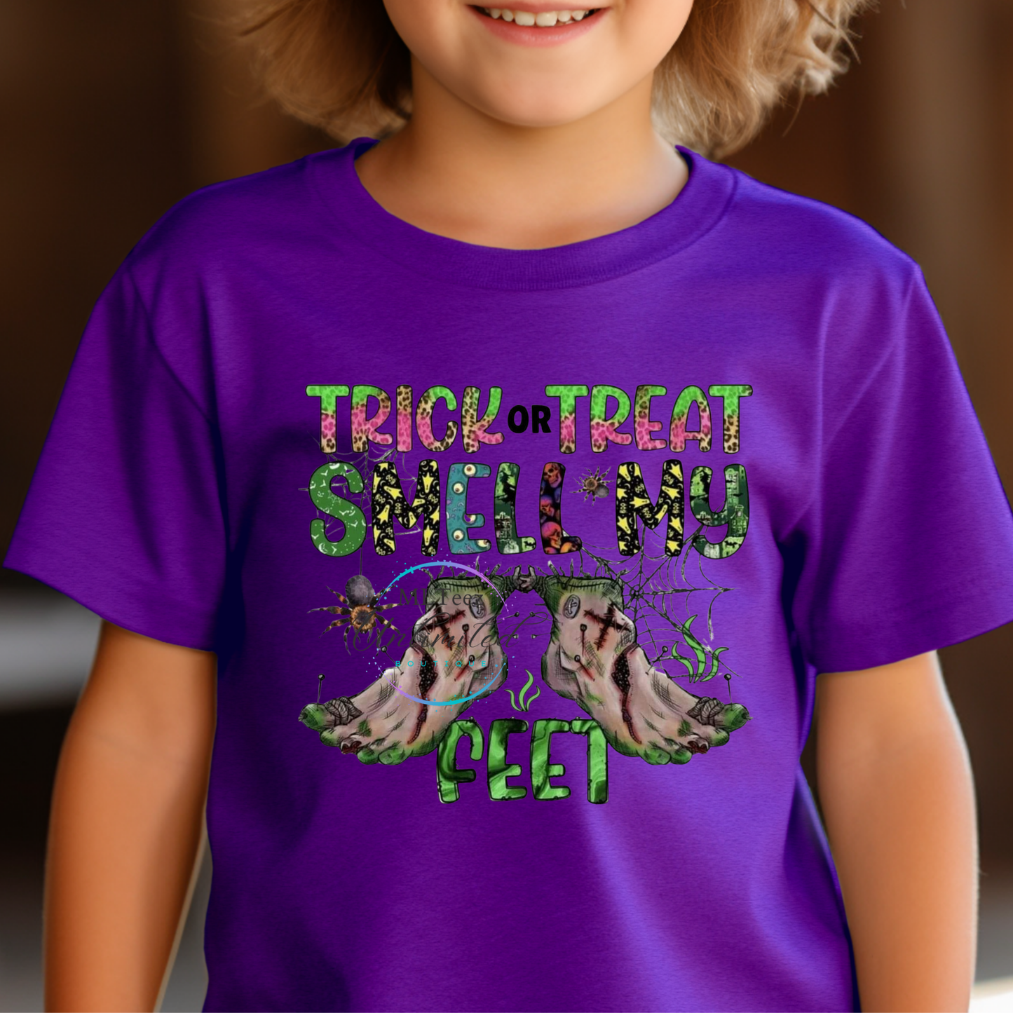 Trick or Treat Smell My Feet DTF Direct To Film