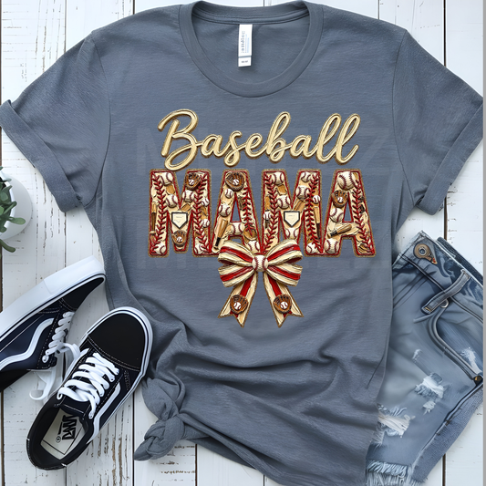 Baseball Mama (38) DTF Direct To Film