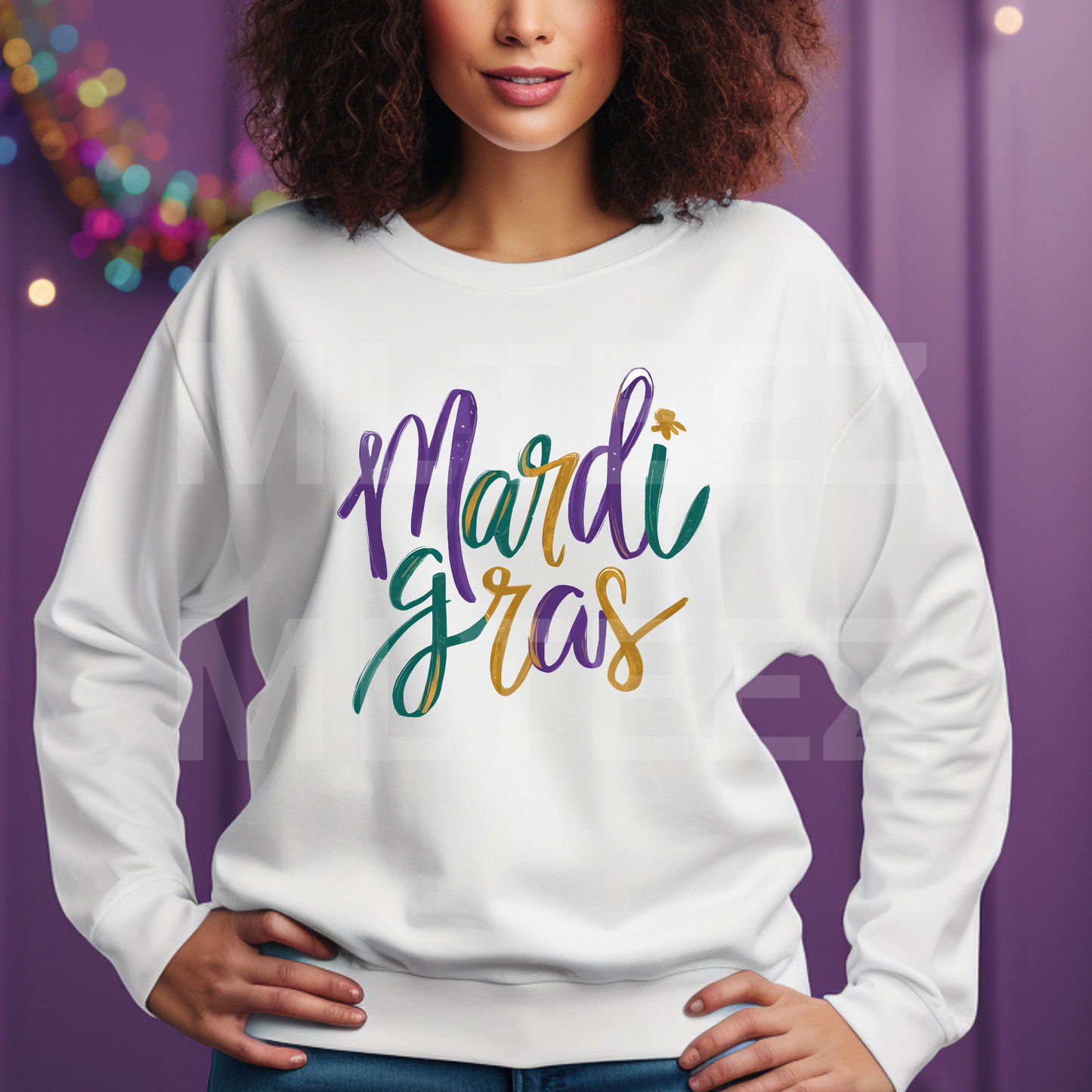 MARDI GRAS (12 )DTF Direct To Film