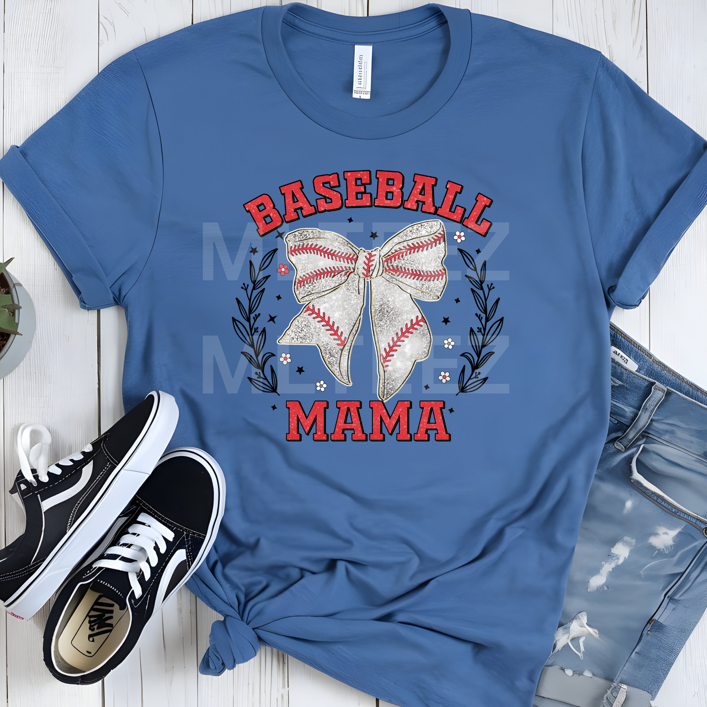 Baseball Mama (25) DTF Direct To Film