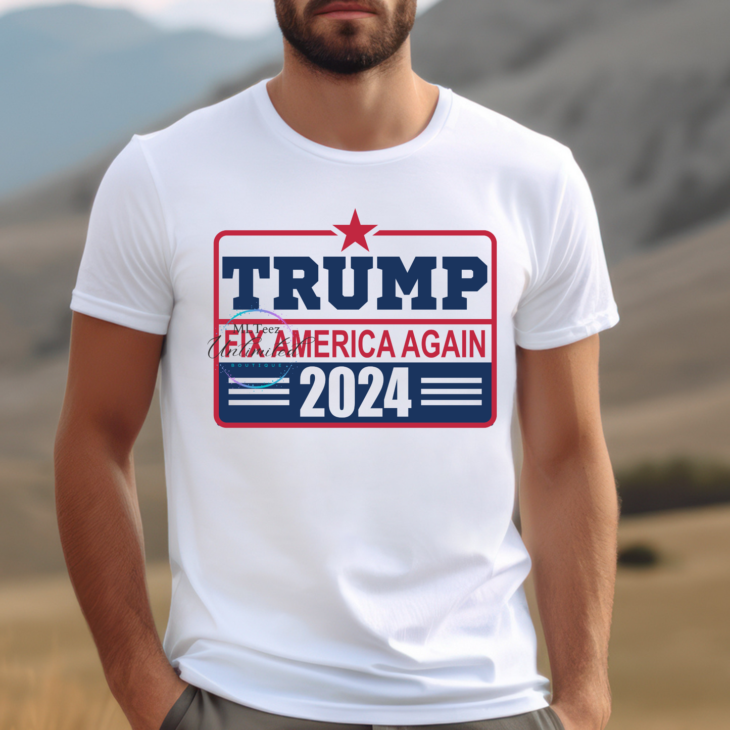 Trump Fix America Again 2024 DTF Direct To Film