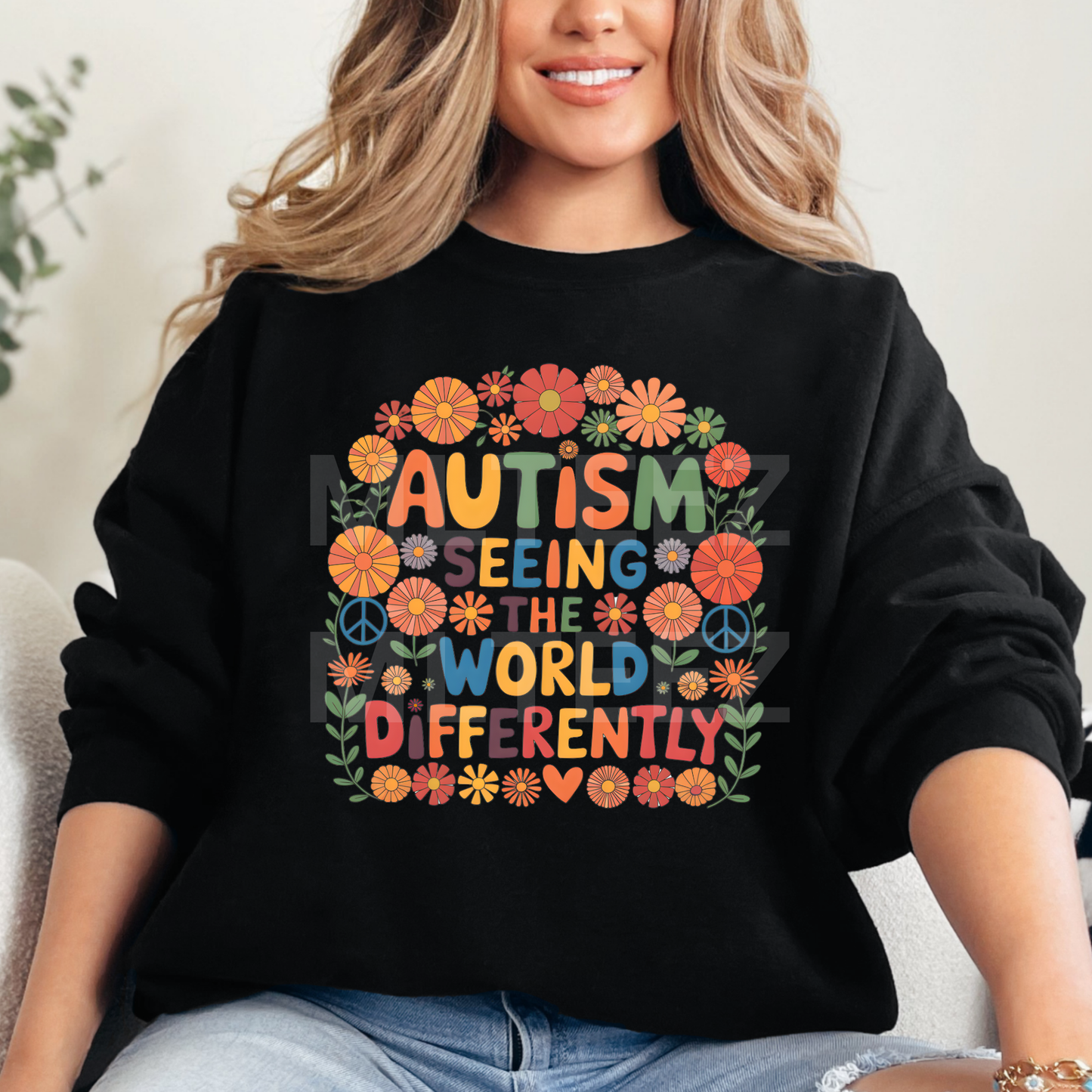 Seeing The World Differently (Autism) (3) DTF Direct To Film