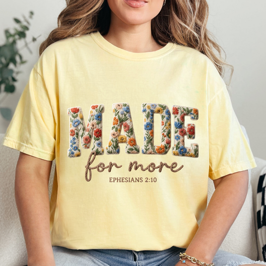 Made For More (2) DTF Direct To Film