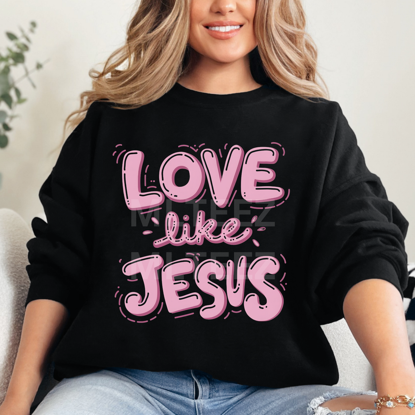 Love Like Jesus (Valentine's Day) (23) DTF Direct to Film