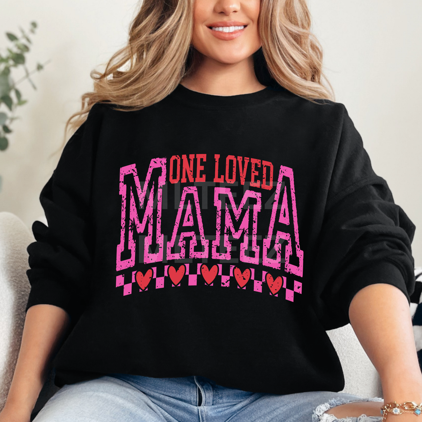 One Loved Mama (Valentine's Day) (1) DTF Direct to Film