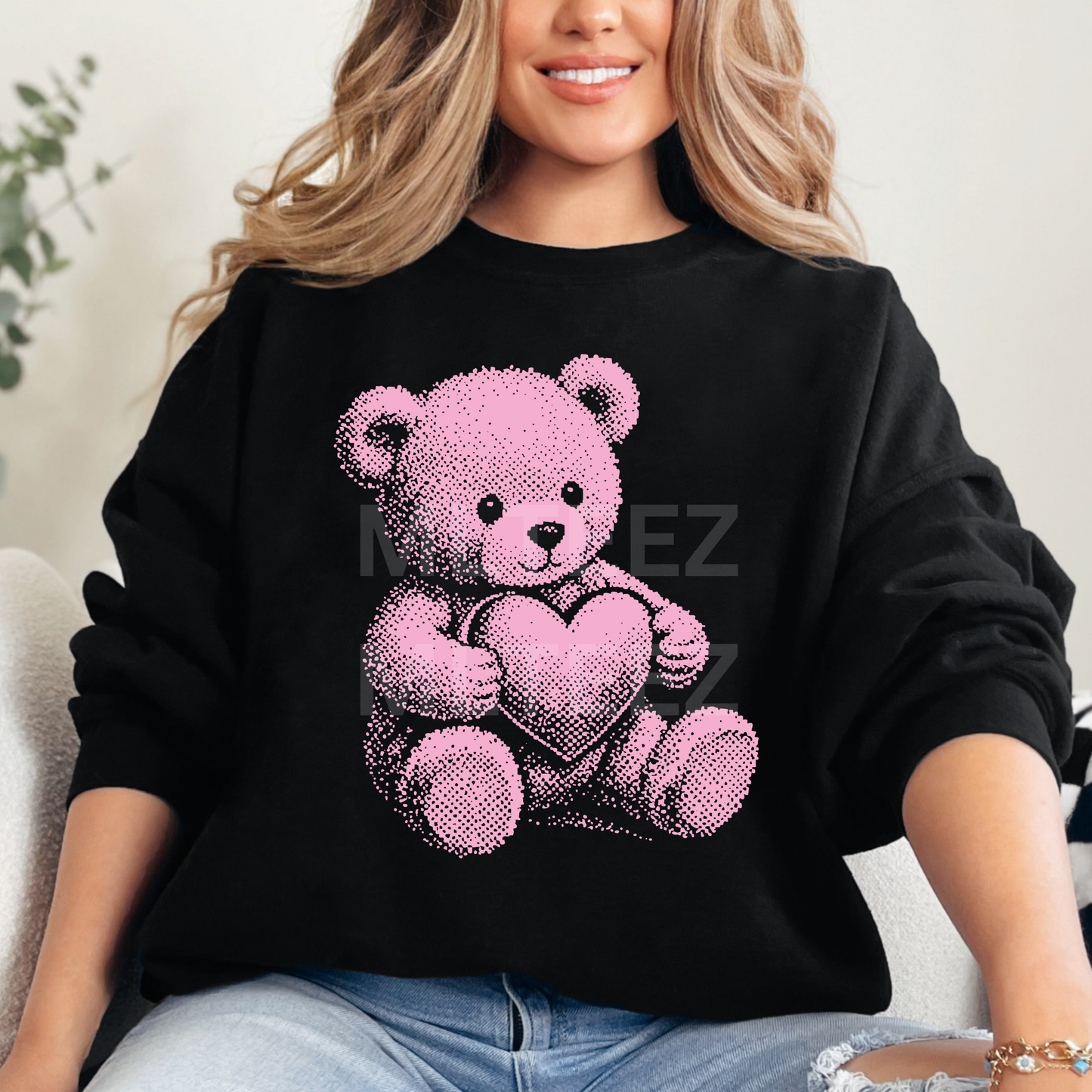 Valentine Bear (8) DTF Direct to Film