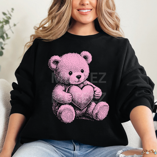 Valentine Bear (8) DTF Direct to Film