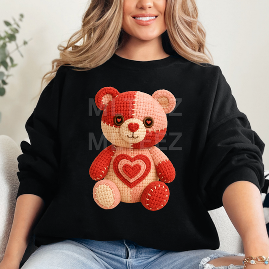 Valentine Bear (9) DTF Direct to Film