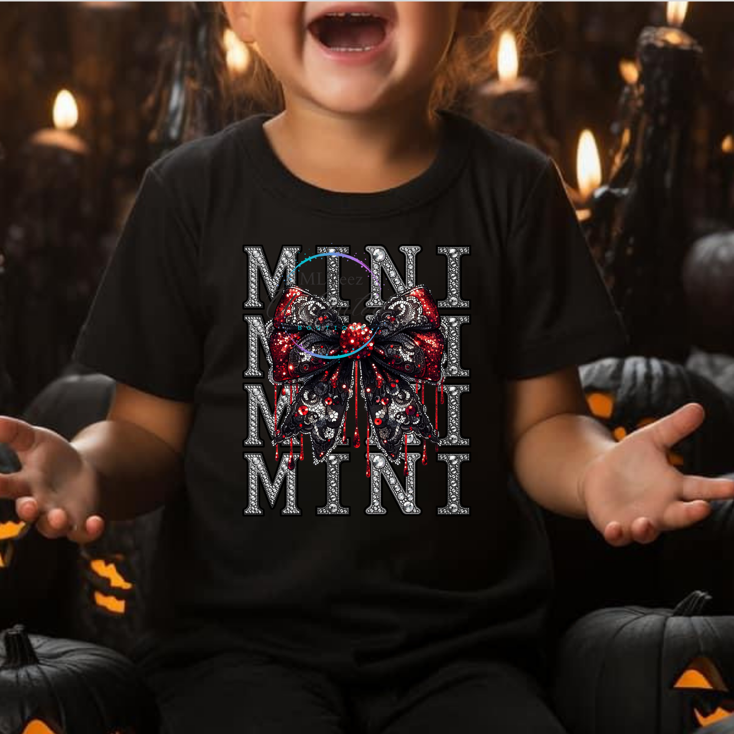 Mini (Halloween/Fall Bow) DTF Direct To Film