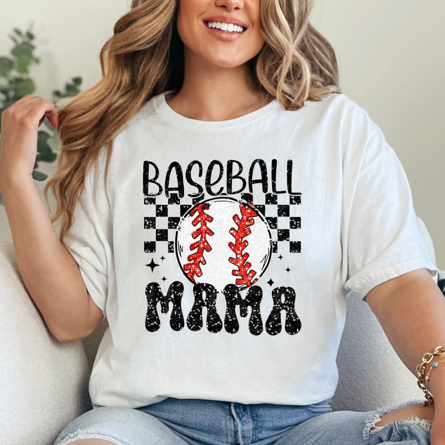 Baseball Mama (6) DTF Direct To Film
